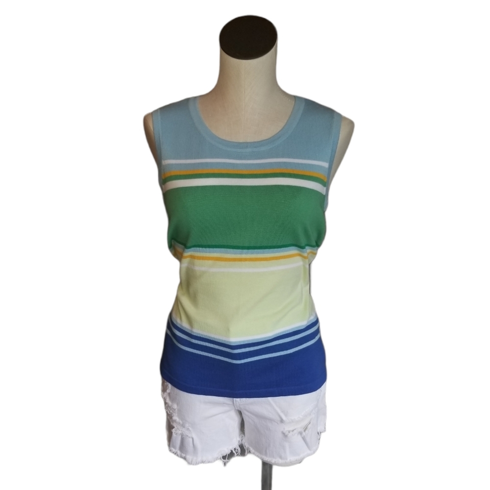 Christopher & Banks striped sweater tank
